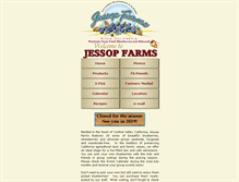 Tablet Screenshot of jessopfarms.com
